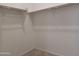 Large walk-in closet with double hanging rods at 24078 W Pecan Rd, Buckeye, AZ 85326