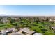 Aerial view showing homes near a golf course at 10861 W Venturi Dr, Sun City, AZ 85351