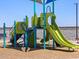 Modern playground with shaded play structure and slides at 4346 W Josephine St, San Tan Valley, AZ 85144