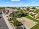 Community boasts a basketball court and lush landscaping at 7360 E Rustling Pass, Scottsdale, AZ 85255