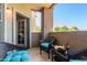Relaxing balcony with outdoor seating and tranquil view at 14950 W Mountain View Blvd # 4205, Surprise, AZ 85374