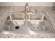 Double stainless steel kitchen sink at 14794 N Dogwood Rd, Florence, AZ 85132