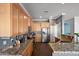 Modern kitchen featuring stainless steel appliances and granite countertops at 2412 W Crimson Ter, Phoenix, AZ 85085