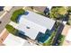 Aerial view showing house, pool, and landscaping at 8614 E Berridge Ln, Scottsdale, AZ 85250