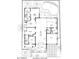 Floor plan showcasing a spacious layout with pool at 8614 E Berridge Ln, Scottsdale, AZ 85250