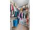 Large walk-in closet with ample shelving and hanging space at 15912 W Central St, Surprise, AZ 85374
