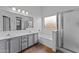 Bathroom features double sinks, soaking tub, and a separate shower at 15912 W Central St, Surprise, AZ 85374