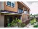 Exterior view of a modern condo with a private patio at 27000 N Alma School Pkwy # 2004, Scottsdale, AZ 85262