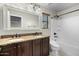 Bathroom with double vanity and bathtub at 3535 E Melody Ln, Gilbert, AZ 85234