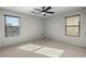 Bedroom with ceiling fan and carpet flooring at 3535 E Melody Ln, Gilbert, AZ 85234