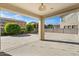 Covered patio offering an outdoor living space at 3535 E Melody Ln, Gilbert, AZ 85234