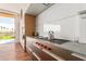 Modern kitchen with stainless steel appliances and city views at 6311 E Phoenician Blvd # 18, Scottsdale, AZ 85251