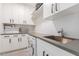 Spacious laundry room with modern cabinetry and a large sink at 6311 E Phoenician Blvd # 18, Scottsdale, AZ 85251