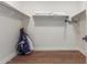 Spacious walk-in closet with built-in shelving and rods at 6311 E Phoenician Blvd # 18, Scottsdale, AZ 85251