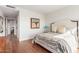 Spacious bedroom with hardwood floors and ensuite bathroom at 6311 E Phoenician Blvd # 18, Scottsdale, AZ 85251