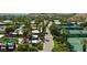 Community view with tennis courts and homes at 9520 S Krista W Dr, Goodyear, AZ 85338