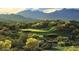 Beautiful golf course with mountain backdrop at 9520 S Krista W Dr, Goodyear, AZ 85338