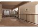 Private balcony with metal railing and view of neighboring buildings at 630 W Flintlock Way, Chandler, AZ 85225