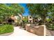 Community BBQ area with walkway and lush landscaping at 3131 E Legacy Dr # 1113, Phoenix, AZ 85042