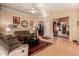 Bright and airy living room with hardwood floors and neutral decor at 40710 N Boone Ln, Anthem, AZ 85086