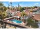 Aerial view of house, pool, and surrounding neighborhood at 19537 N 69Th Ave, Glendale, AZ 85308