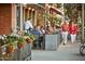 Outdoor patio dining at a restaurant in the town square at 4405 N 203Rd Ave, Buckeye, AZ 85396