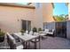 Patio with table, chairs, and sofa at 5138 W Fulton St, Phoenix, AZ 85043