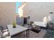 Patio with seating area and small plants at 5138 W Fulton St, Phoenix, AZ 85043