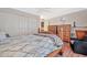 Serene bedroom with double bed and built-in wardrobe at 18903 N 97Th Ln, Peoria, AZ 85382