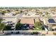 Aerial view of the house and surrounding neighborhood at 18903 N 97Th Ln, Peoria, AZ 85382