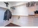 Spacious closet with double hanging rods and shelving at 1663 S Boulder St, Gilbert, AZ 85295
