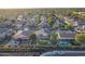 Aerial view of a residential neighborhood with houses and pools at 1663 S Boulder St, Gilbert, AZ 85295