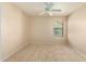 Bedroom with carpeted floor and ceiling fan at 25575 W Lynne Ln, Buckeye, AZ 85326