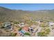 Aerial view of a house and surrounding desert landscape at 38820 N 19Th Way, Phoenix, AZ 85086