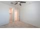Bedroom with closet and neutral decor at 1619 E Joelle Dr, Casa Grande, AZ 85122