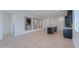 Modern kitchen with dark cabinetry and an island at 1619 E Joelle Dr, Casa Grande, AZ 85122