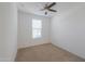 Simple bedroom with neutral walls and carpeted floors at 1619 E Joelle Dr, Casa Grande, AZ 85122