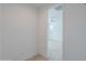 Hallway with door to bedroom and closet at 1619 E Joelle Dr, Casa Grande, AZ 85122