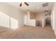Upstairs hallway with carpet and access to bedrooms at 38318 N La Grange Ln, San Tan Valley, AZ 85140