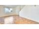 Living room features tile floors, a fireplace and view to exterior at 222 W Brown Rd # 117, Mesa, AZ 85201
