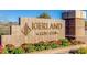 Kierland Golf Club entrance sign with landscaping at 6406 E Carolina Dr, Scottsdale, AZ 85254