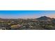 Nighttime aerial view showing home and mountain range at 4880 E Lone Mountain N Rd, Cave Creek, AZ 85331