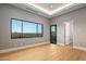 Bedroom with large window and mountain views at 4880 E Lone Mountain N Rd, Cave Creek, AZ 85331