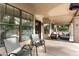 Covered patio with seating area at 1201 E Le Marche Ave, Phoenix, AZ 85022