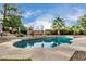 Stunning kidney shaped pool at 1201 E Le Marche Ave, Phoenix, AZ 85022