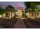 Elegant home with stone accents and a grand entrance at 2346 E Sanoque Ct, Gilbert, AZ 85298