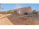 Spacious backyard with gravel and mature desert landscaping at 3047 S Chatsworth --, Mesa, AZ 85212