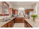 Updated kitchen with granite countertops and stainless steel appliances at 6202 E Mckellips Rd # 141, Mesa, AZ 85215