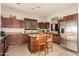 Bright kitchen with stainless steel appliances and granite countertops at 6202 E Mckellips Rd # 141, Mesa, AZ 85215