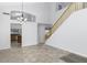 Spacious dining room with tile floors and kitchen view at 3473 E Bruce Ave, Gilbert, AZ 85234